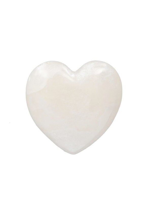 Indaba Trading Co. Alabaster Stone Heart, L