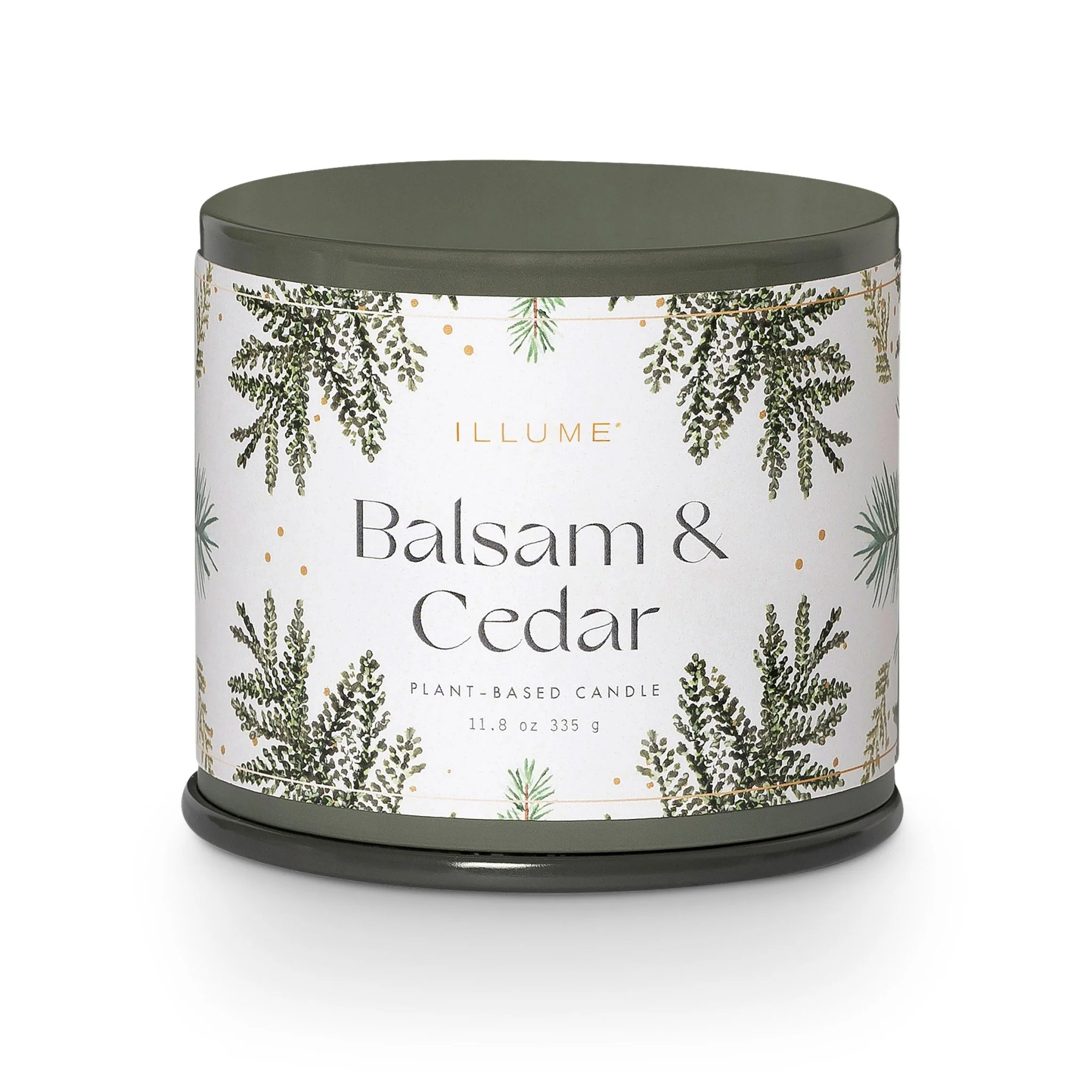 Illume Balsam & Cedar Vanity Tin 11.8oz