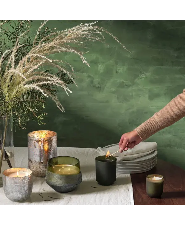 Illume Balsam & Cedar Large Radiant Glass 40oz