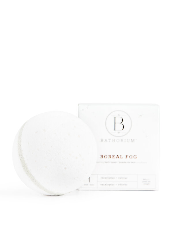 Bathorium Boreal Fog Bath Bomb