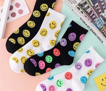 Smile Crew Socks