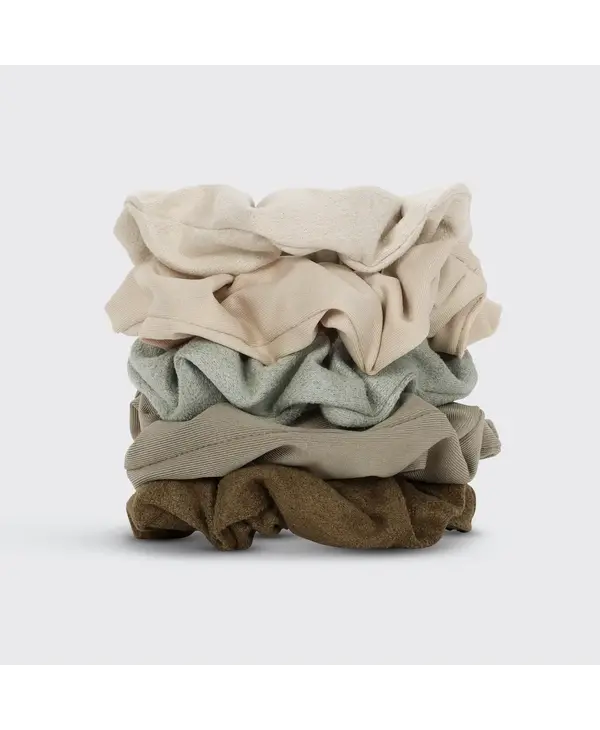 KITSCH Assorted Texture Scrunchies