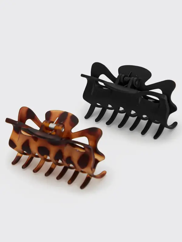 KITSCH Large Claw Clip 2pc Set