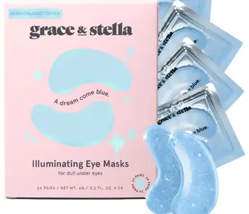 Blue Illuminating Under Eye Masks