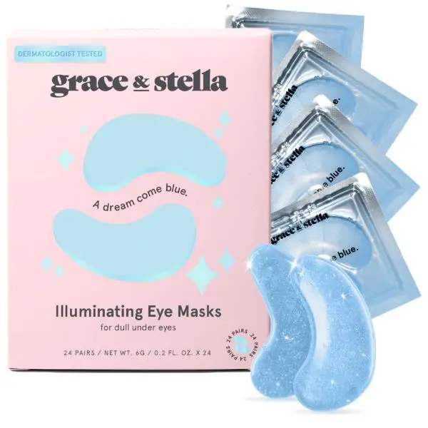 Grace & Stella Co. Blue Illuminating Under Eye Masks
