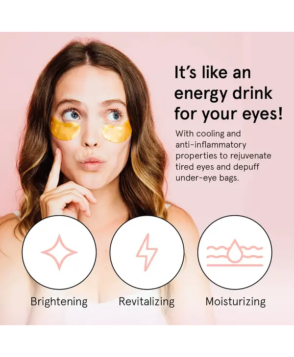 Grace & Stella Co. Gold Energizing Under Eye Masks