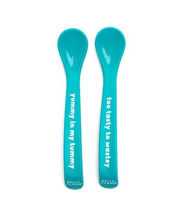 Bella Tunno Silicone Spoon Set (various slogans)