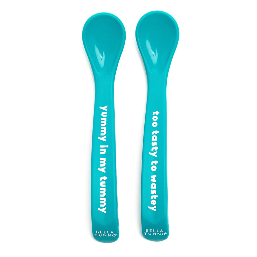 Bella Tunno Silicone Spoon Set (various slogans)