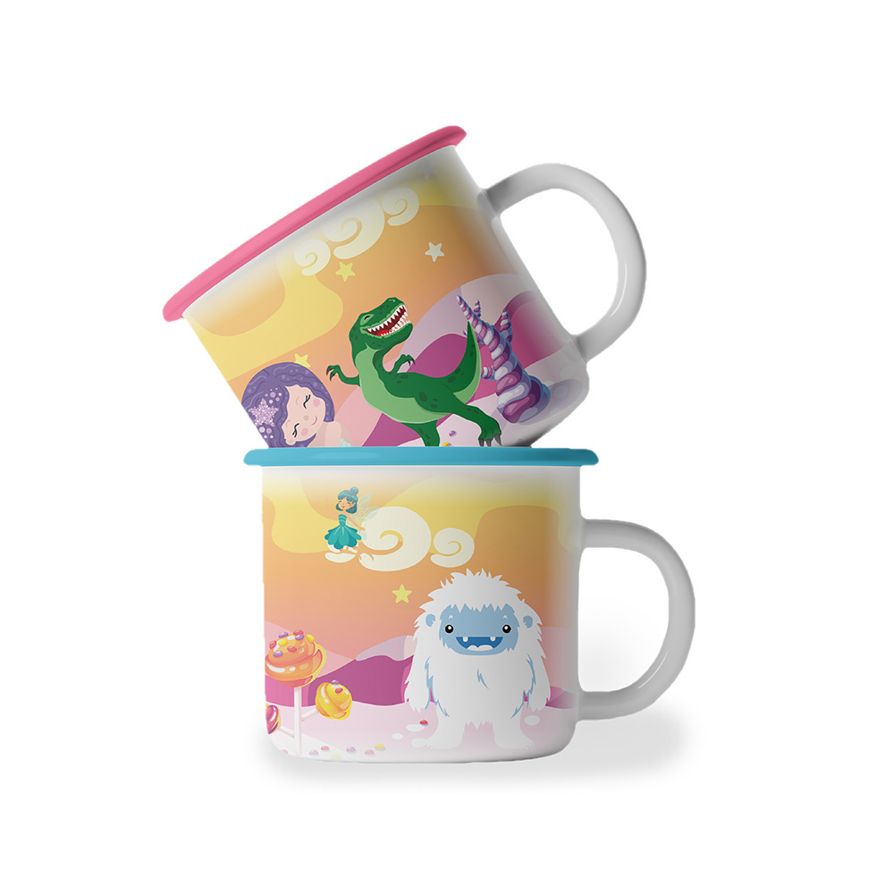 GOURMET VILLAGE Whimsical Kids Mug Set