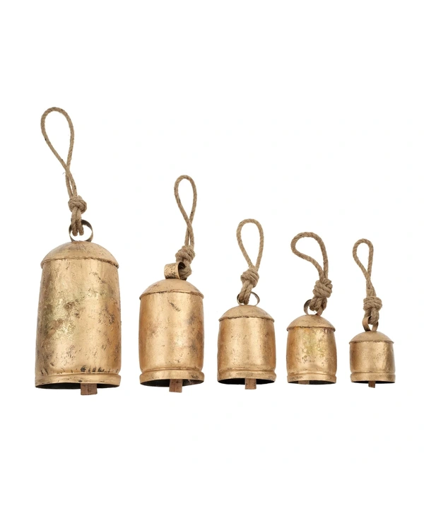 Indaba Trading Co. Rustic Temple Bell
