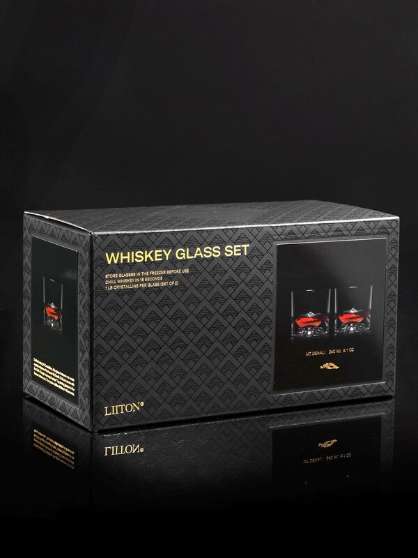 LITTON Denali Whiskey Glasses Set of 2