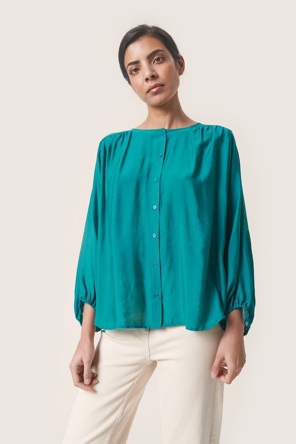 Soaked In Luxury SLLeodora Blouse 3/4