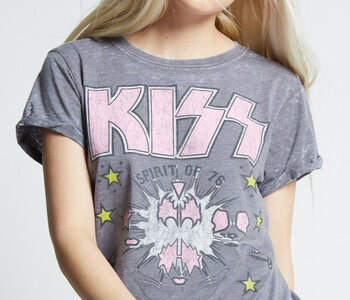 Kiss Spirit of ‘76 Burnout Tee