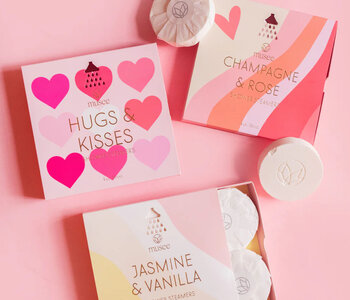 Champagne & Rose Shower Steamers