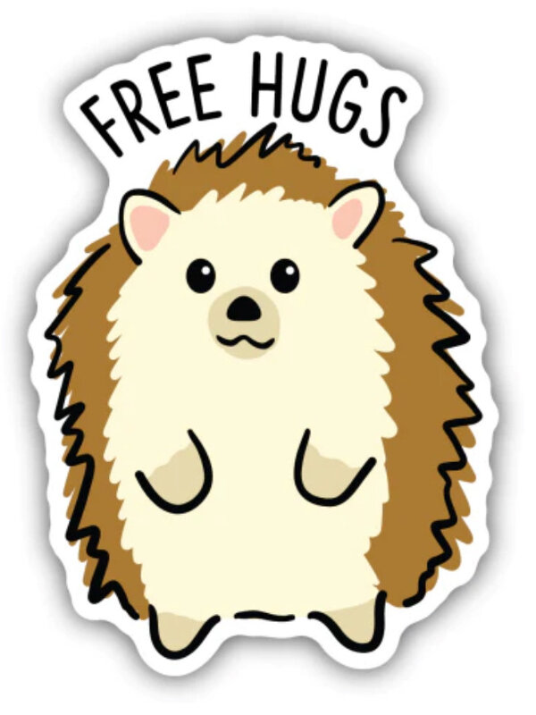 Northwest Stickers Free Hugs Vinyl