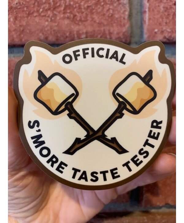 Northwest Stickers Official Smore Taste Tester Vinyl