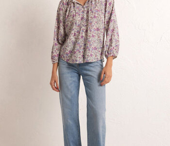 Athena Floral Top