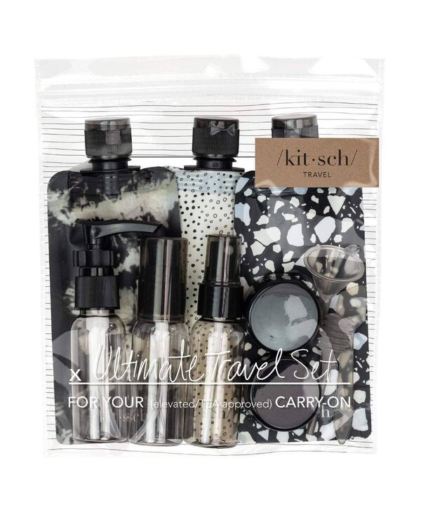 KITSCH Refillable Ultimate Travel 11pc Set