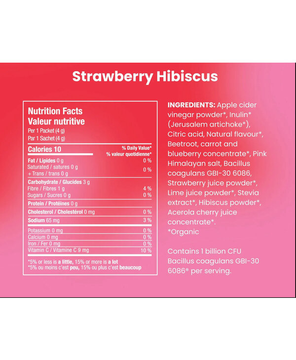 blume SuperBelly Strawberry Hibiscus