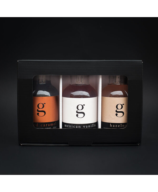 Gourmet Inspirations Syrups Gift Box 3x250ml