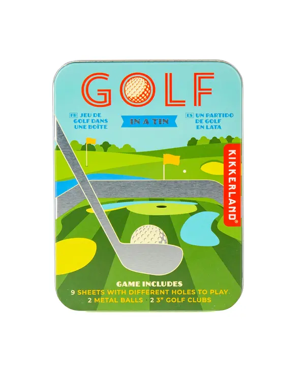 KIKKERLAND Golf in a Tin