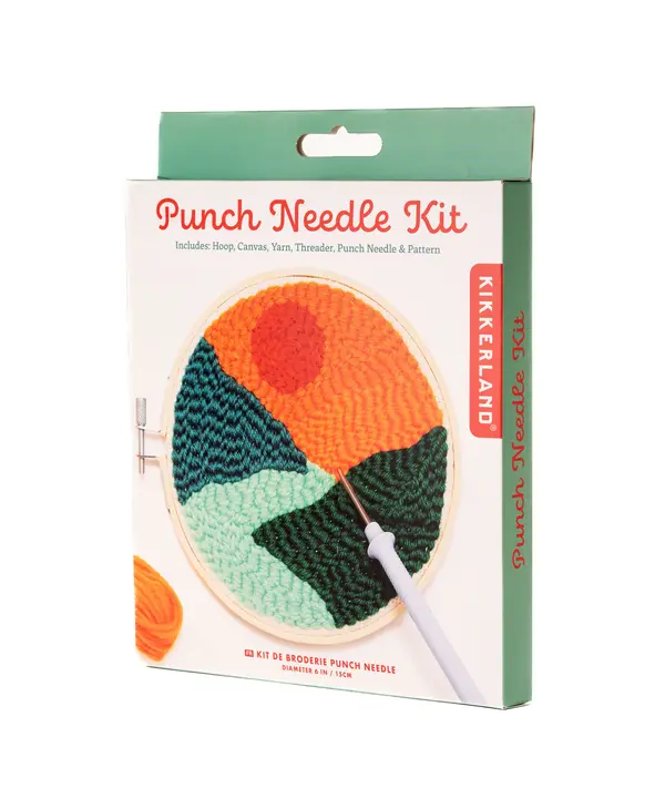KIKKERLAND Landscape Punch Needle Kit