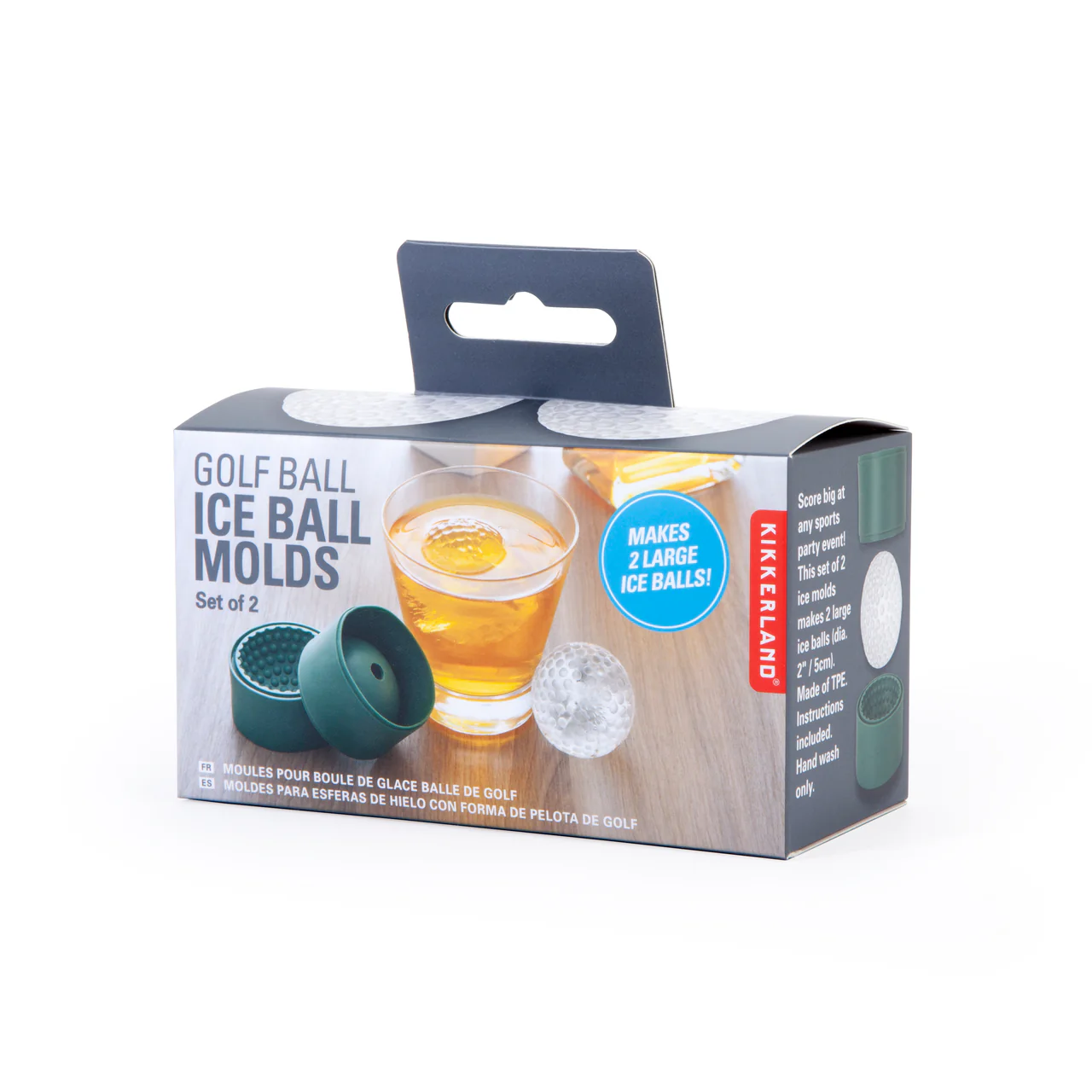 KIKKERLAND Golf Ball & Ice Molds