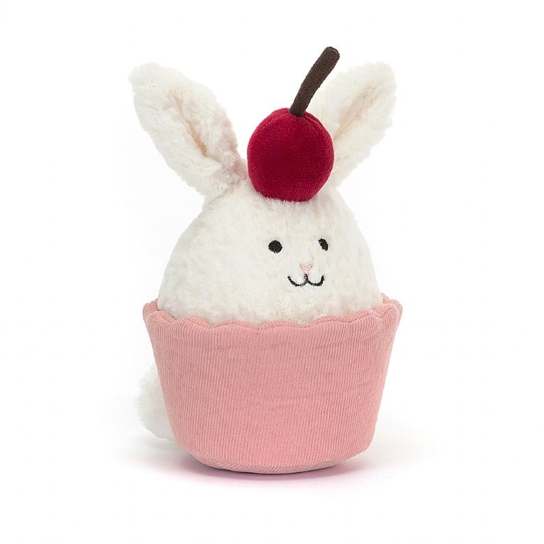 Jellycat Inc. Dainty Dessert Bunny Cupcake
