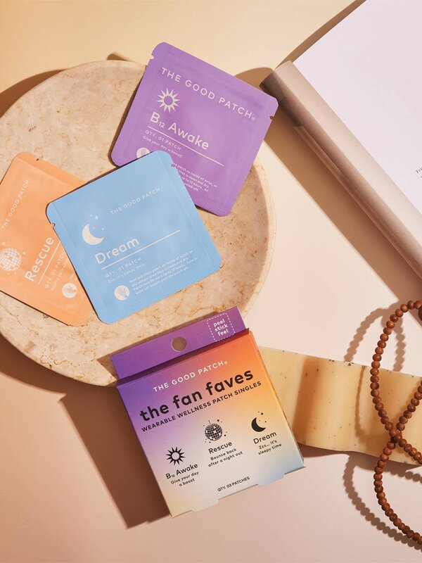 The Good Patch The Fan Faves Wearable Wellness Gift Set