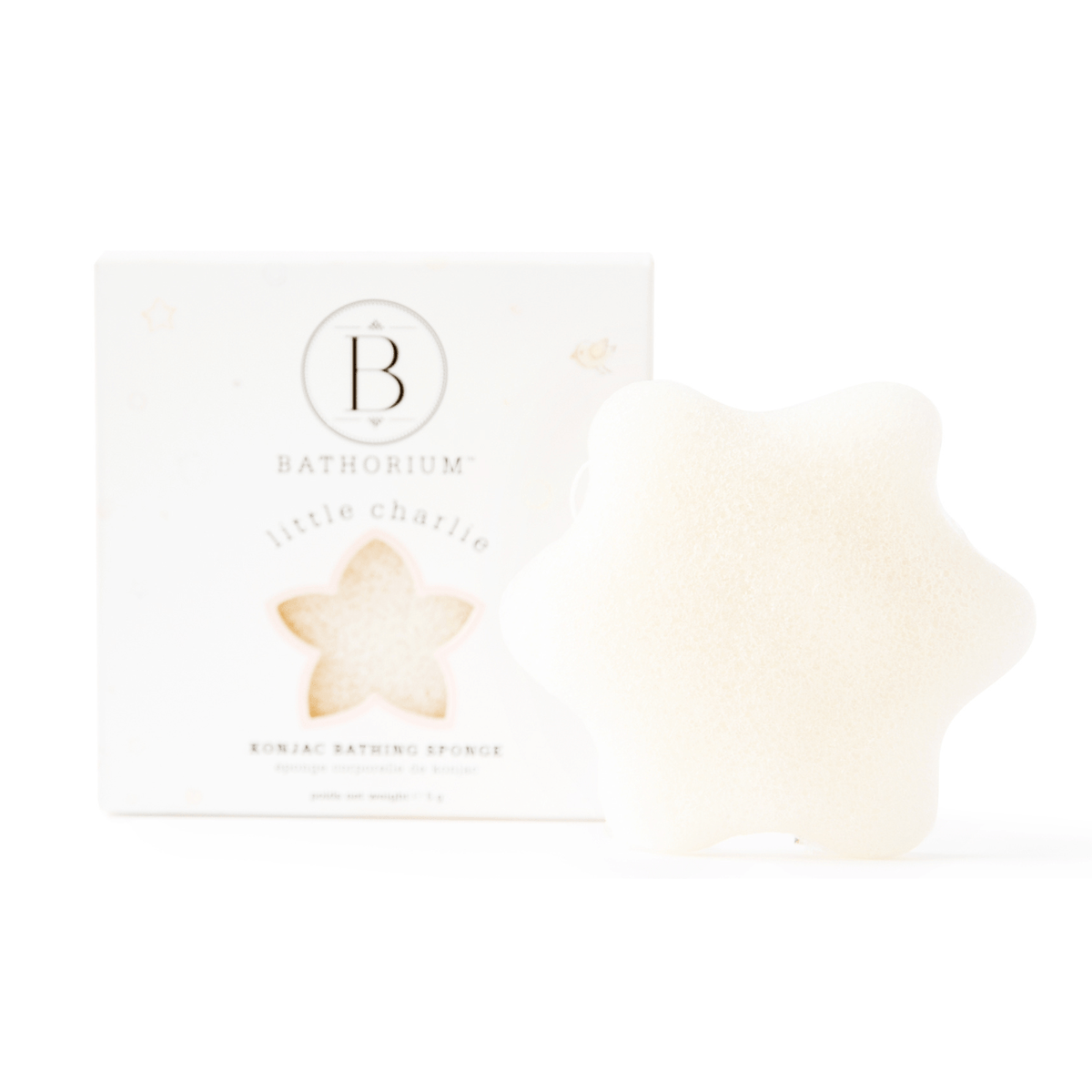 Bathorium Konjac Little Charlie Body Sponge