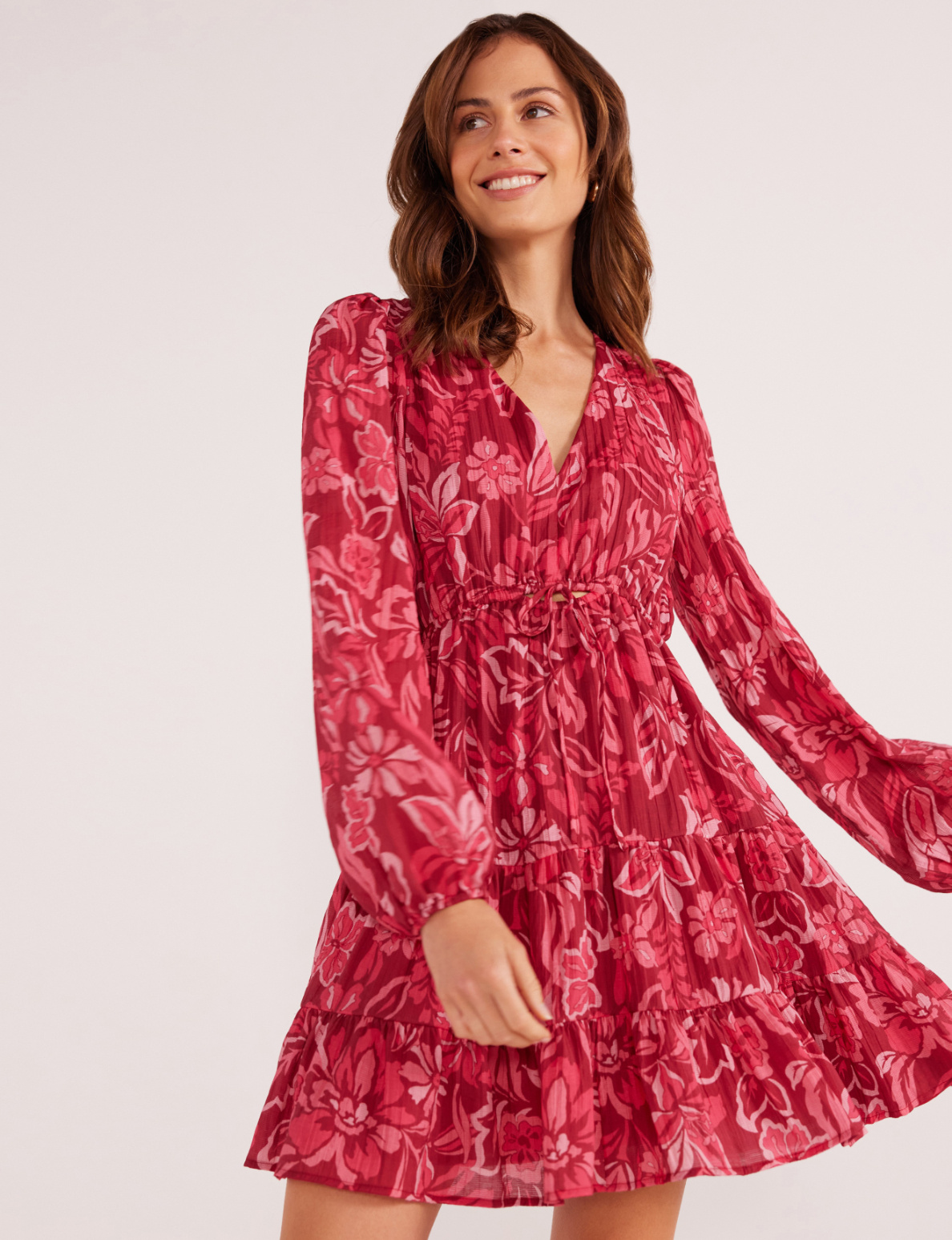 Mini dress sleeves hot sale
