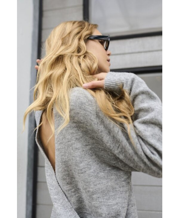 KAmalene Open Back Pullover Crown Fox Boutique