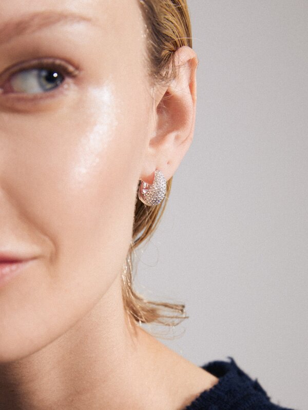 Pilgrim FOCUS Crystal Earrings