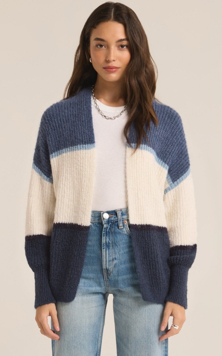 Z Supply Jones Stripe Cardigan