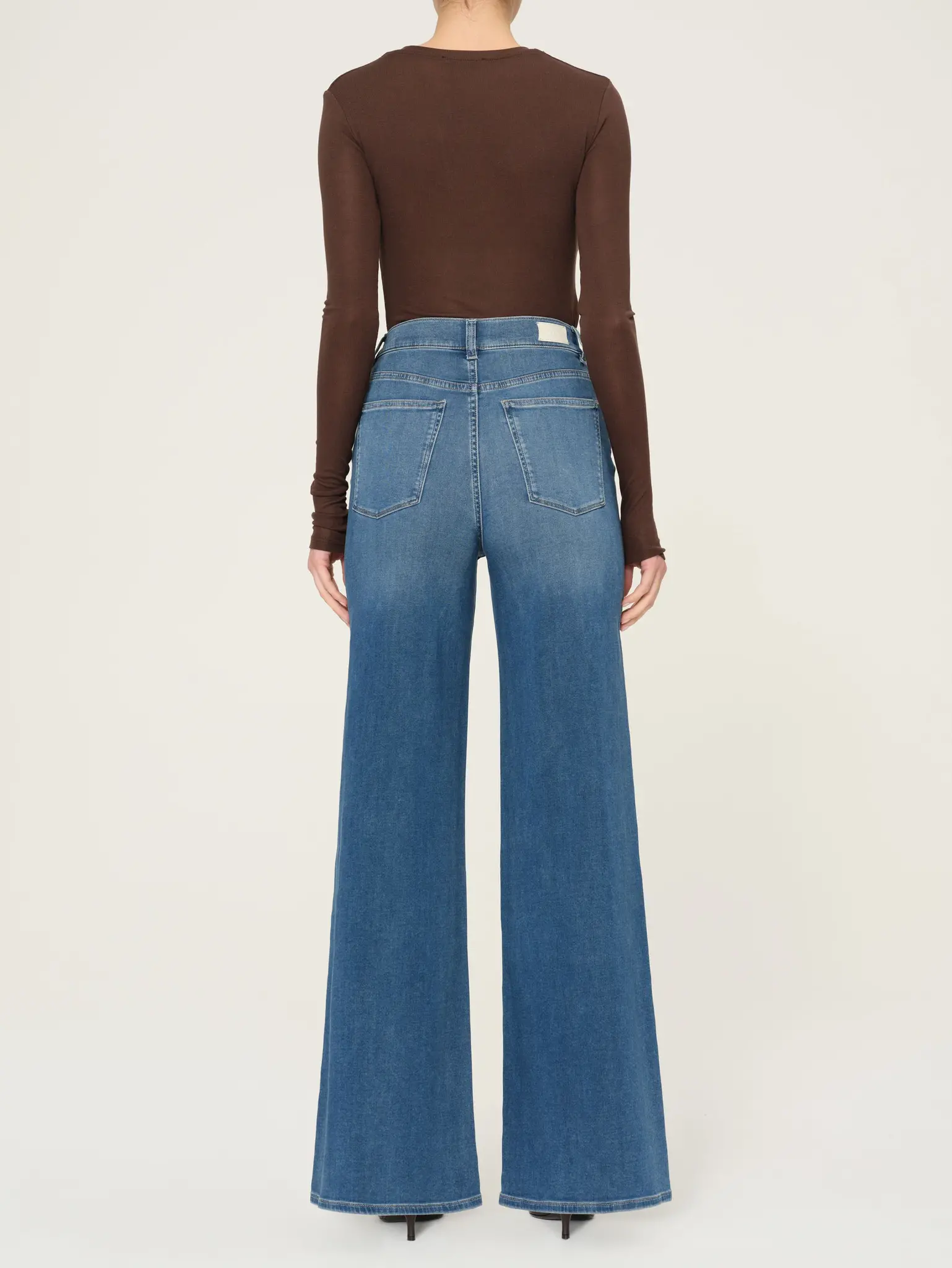 DL1961 Hepburn Wide Leg: Mohonk