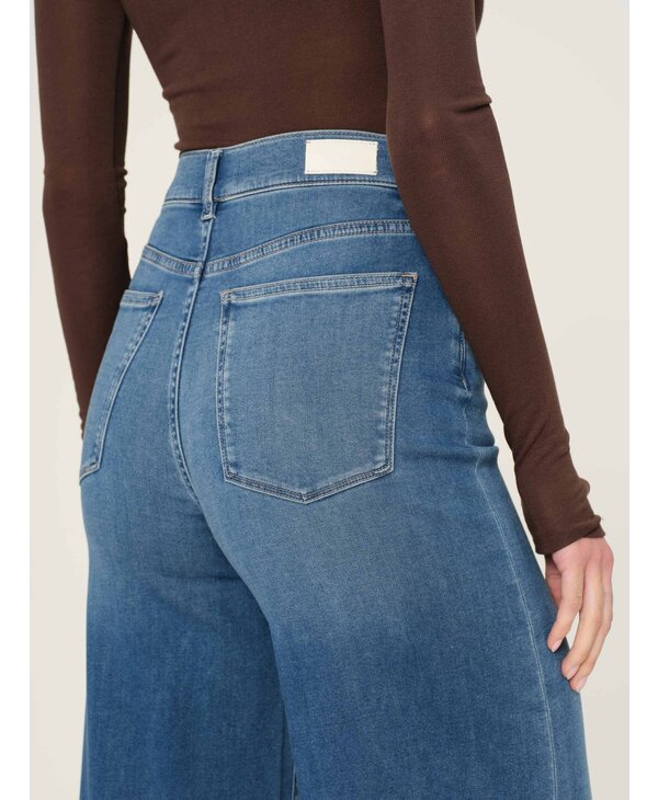DL1961 Hepburn Wide Leg: Mohonk