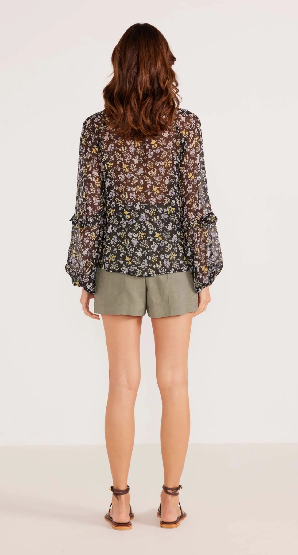 Mink Pink Taylee Long Sleeve Blouse
