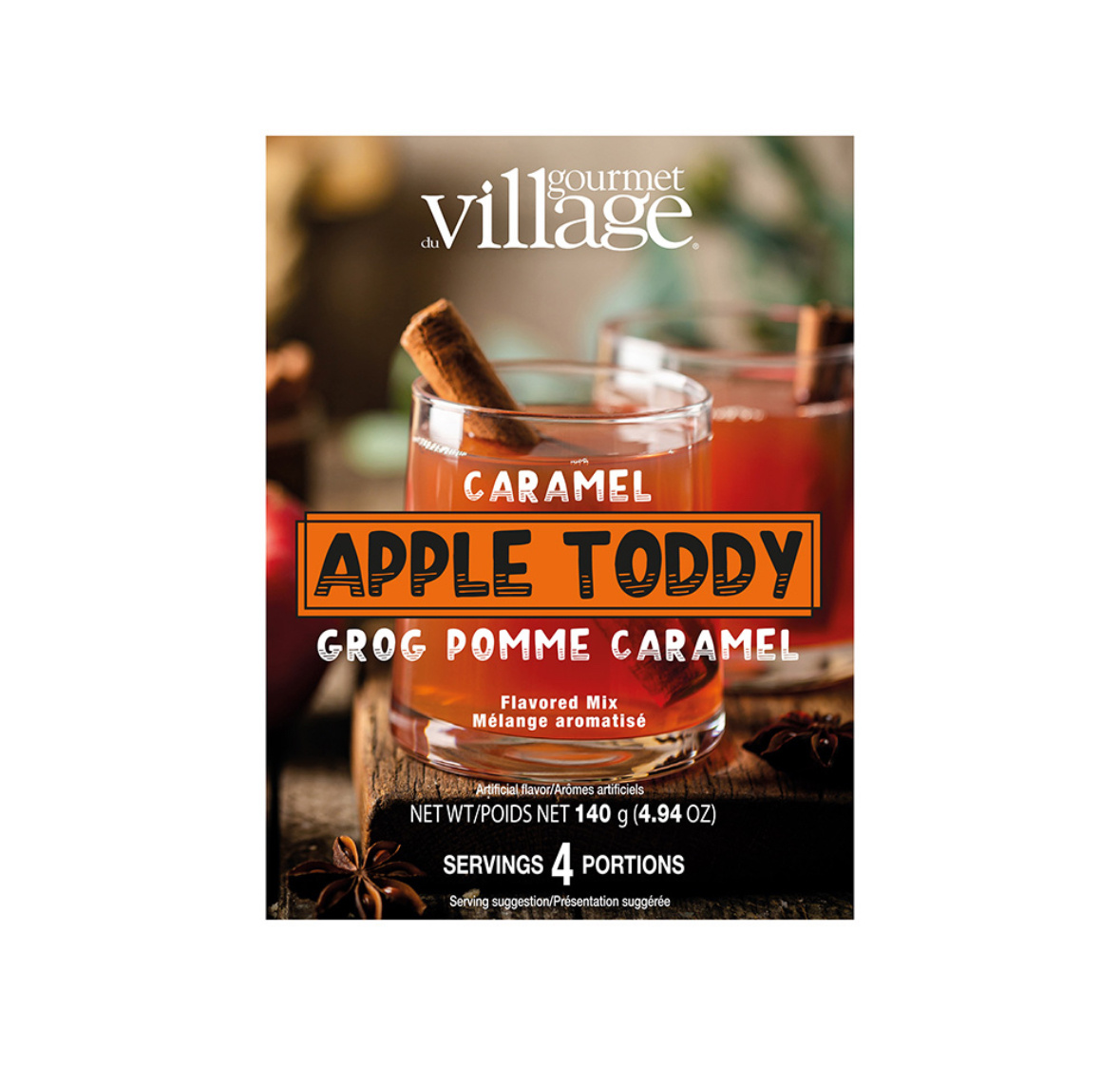 GOURMET VILLAGE Caramel Apple Toddy Drink Mix