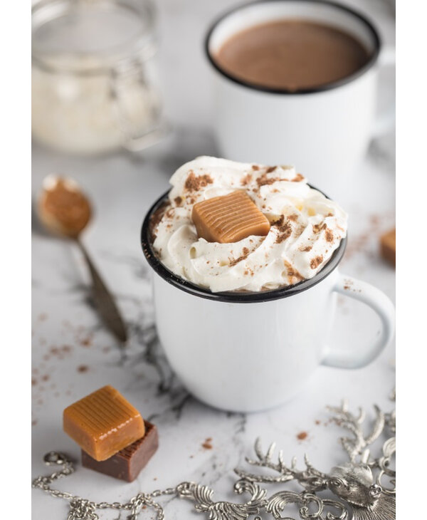 GOURMET VILLAGE Mini Hot Chocolate Snowglobe