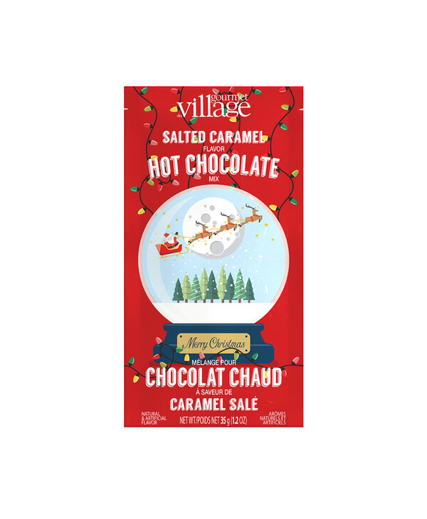 GOURMET VILLAGE Mini Hot Chocolate Snowglobe