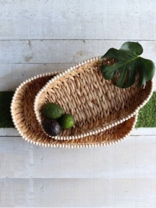 Harman Palma Beaded Basket