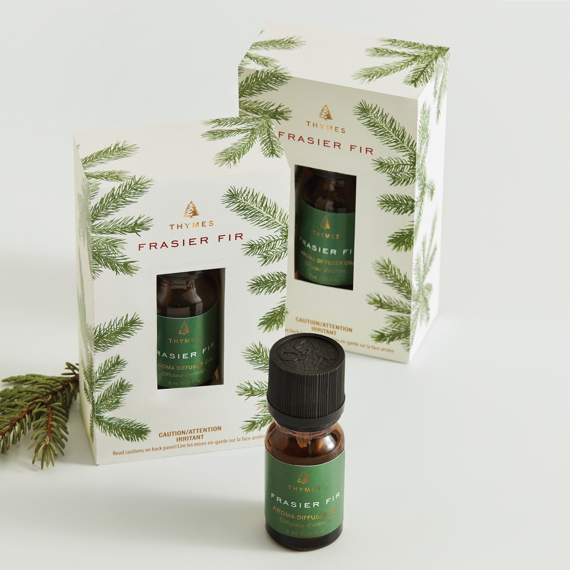 Thymes Frasier Fir Diffuser Oil, 0.25 fl oz