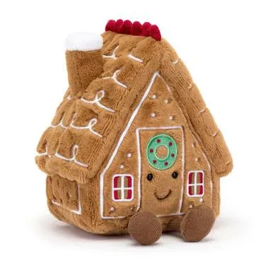 Jellycat Inc. Amuseables Gingerbread House