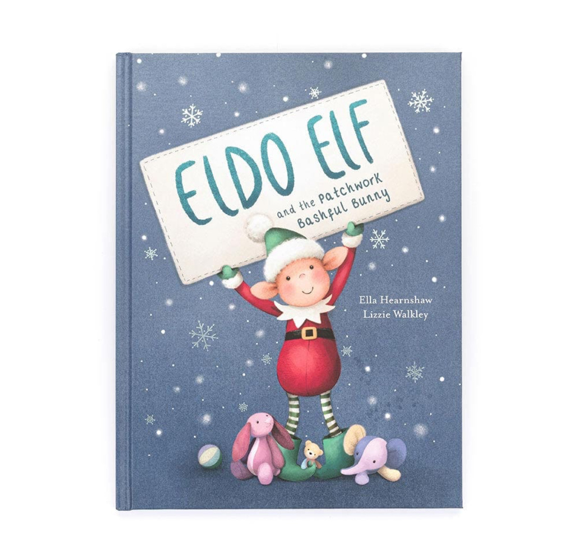 Jellycat Inc. Eldo Elf & Patchwork Bashful Bunny Book