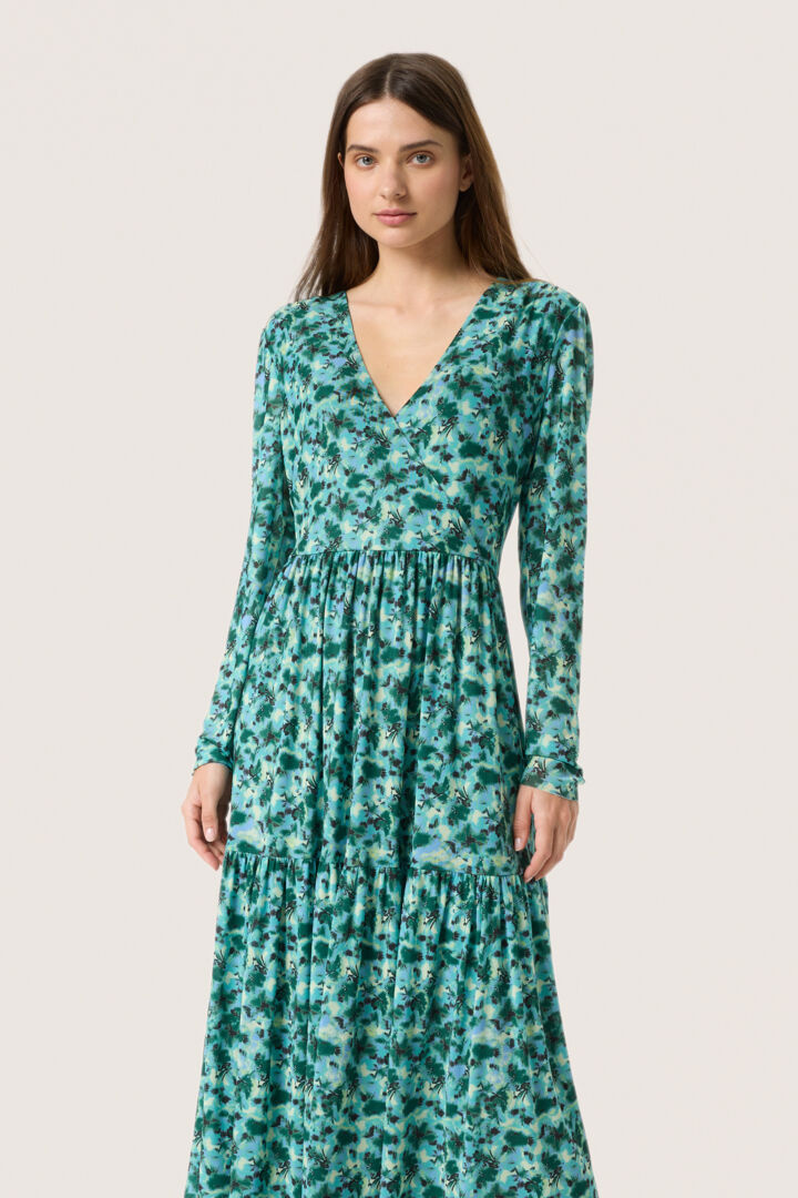 Soaked In Luxury SLAldora Nora Dress LS