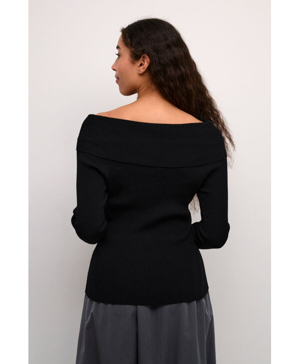 Kaffe KAEllie Off-Shoulder Pullover