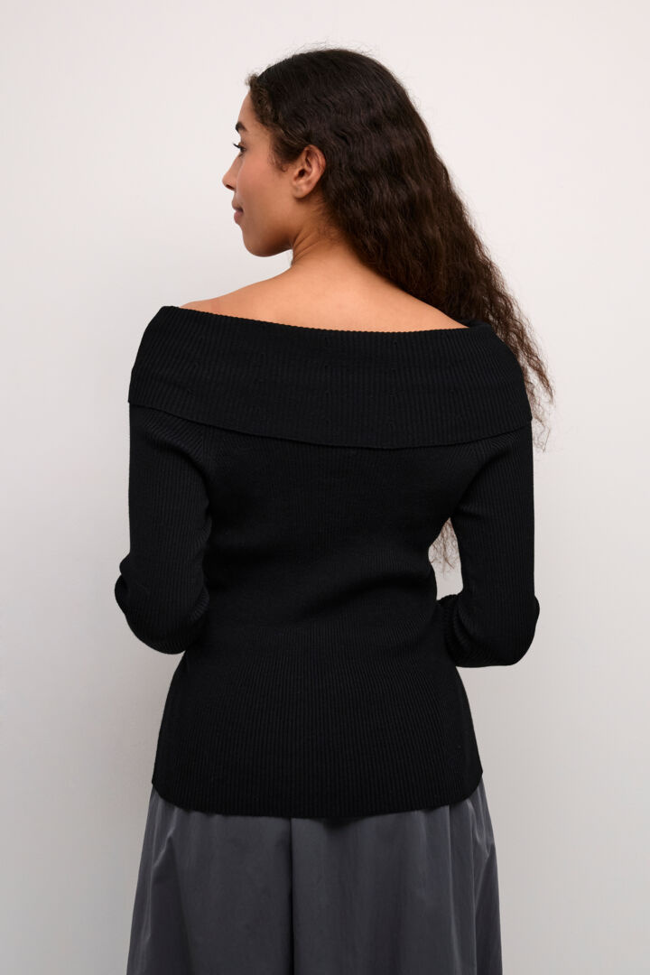 Kaffe KAEllie Off-Shoulder Pullover