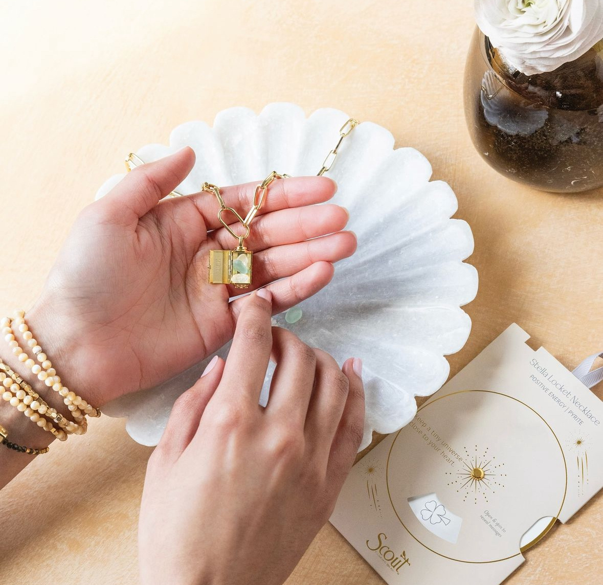 Scout Stella Locket Necklace