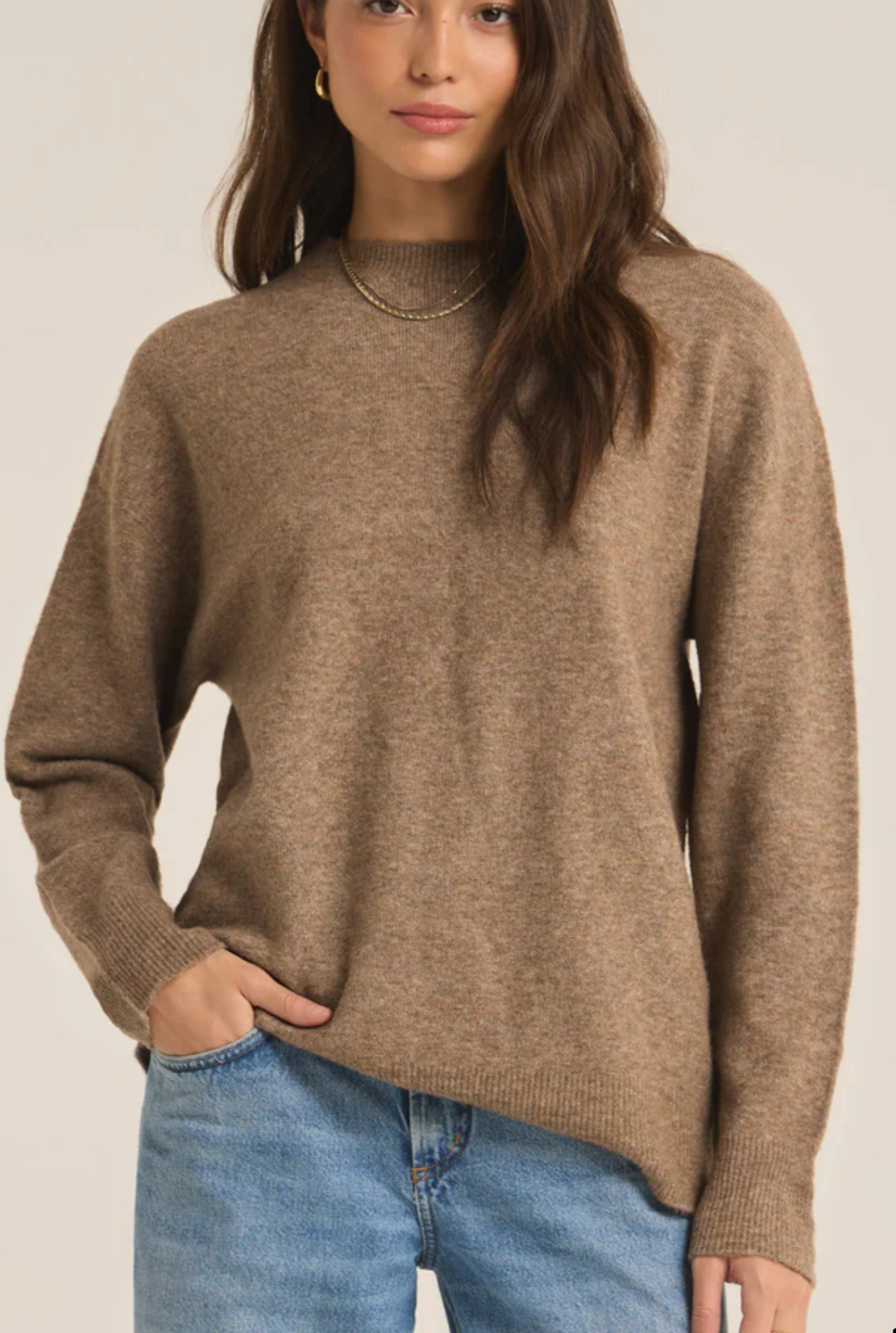 Z Supply Gia Crew Neck Sweater