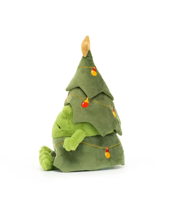 Jellycat Inc. Christmas Tree Ricky Rain Frog